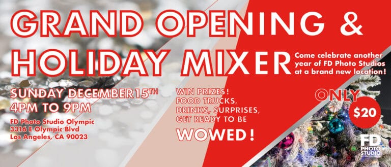 Holiday mixer and Grand Opening