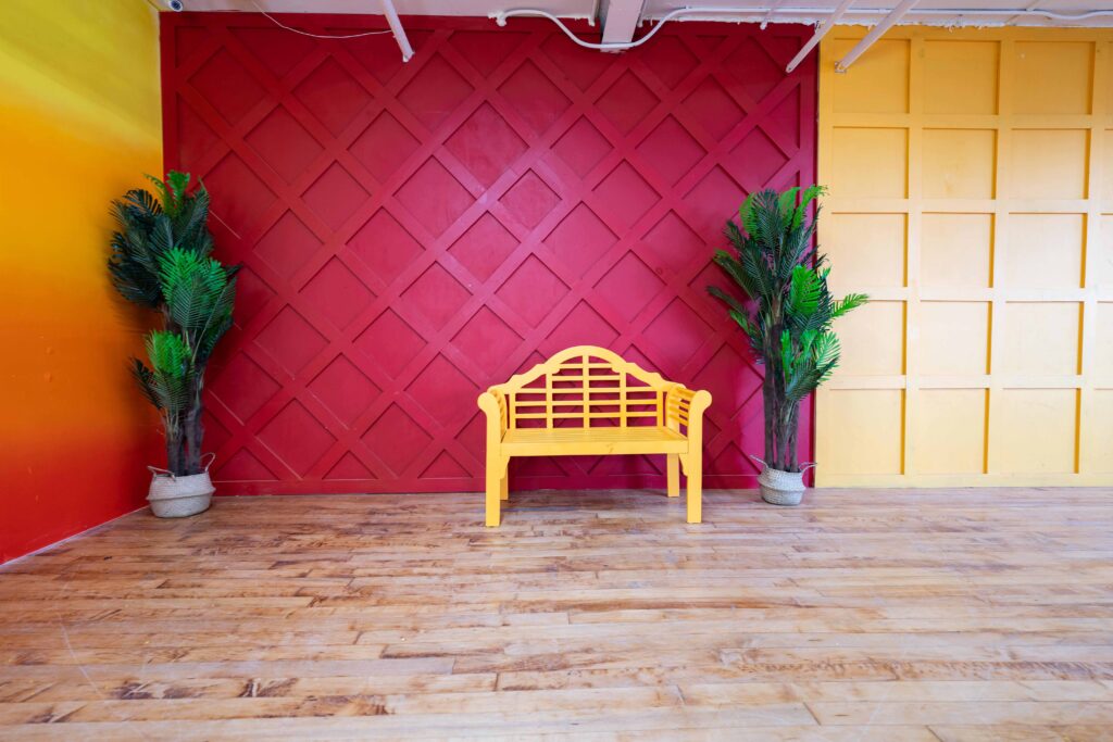 Astoria 2 - Colorful walls studios with the large window and hardwood floor in New York