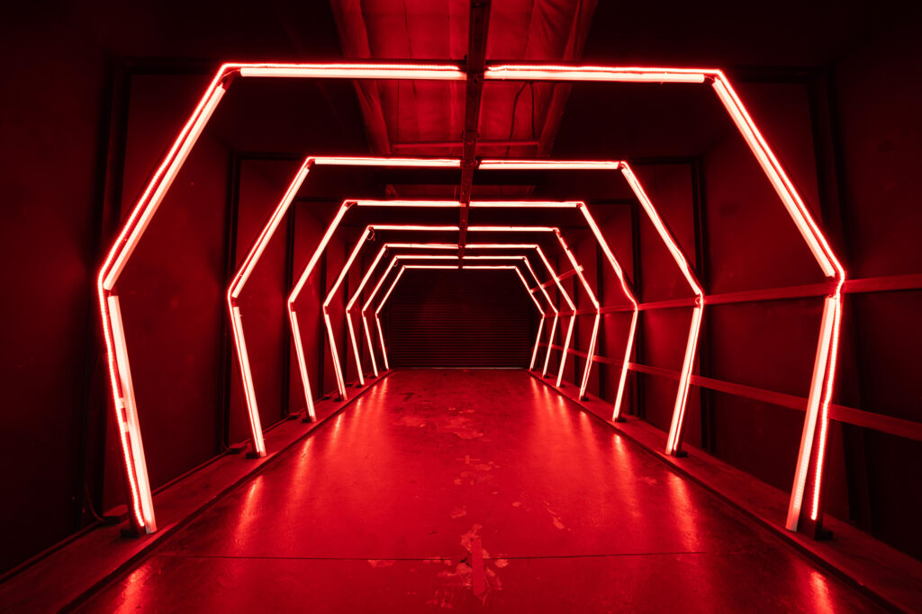 Olympic 2 - car RGB tunnel photo studio in Los Angeles