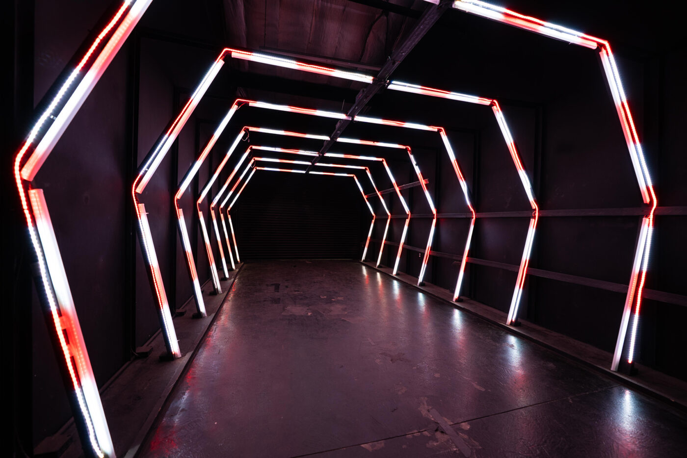 Olympic 2 - car RGB tunnel photo studio in Los Angeles