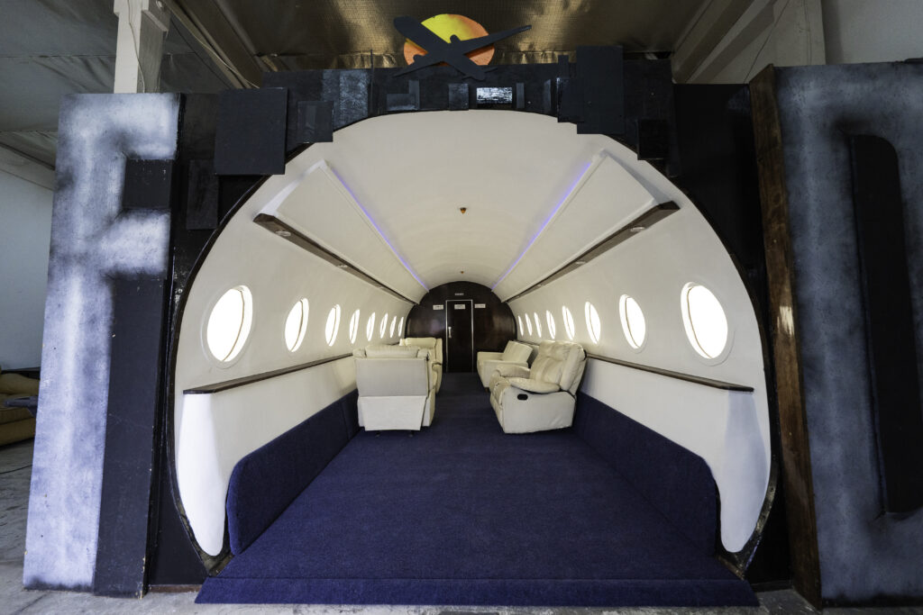Olympic 4 – private jet photo studio in Los Angeles