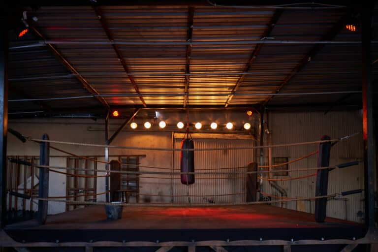 Olympic 5 boxing area