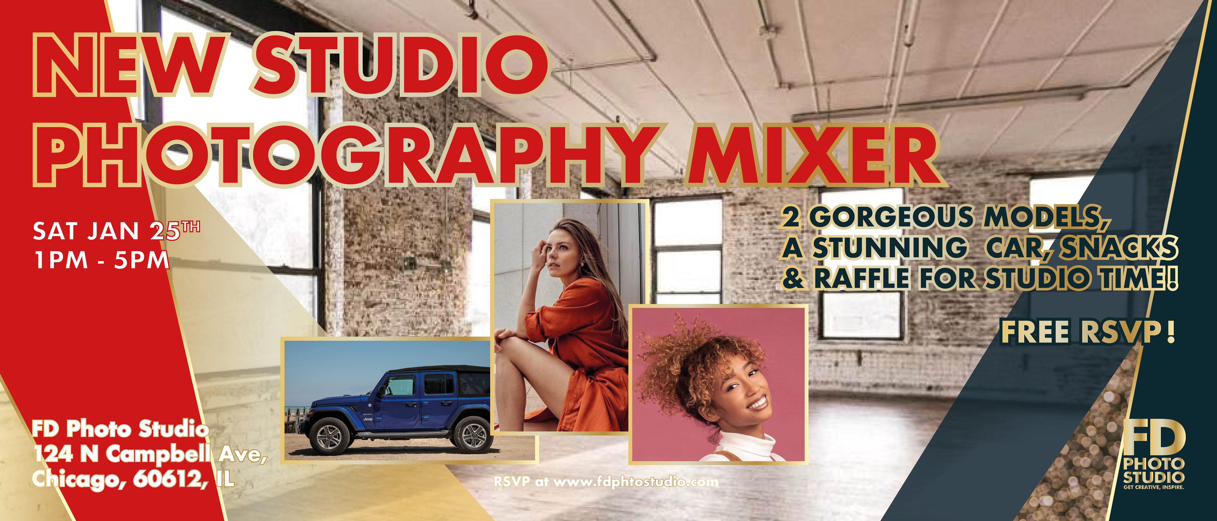 New Chicago Studio Photography Mixer | FD Photo Studio New Chicago Studio Photography Mixer | FD Photo Studio