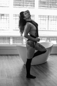 Model/Boxer shoot by Deleon Allen