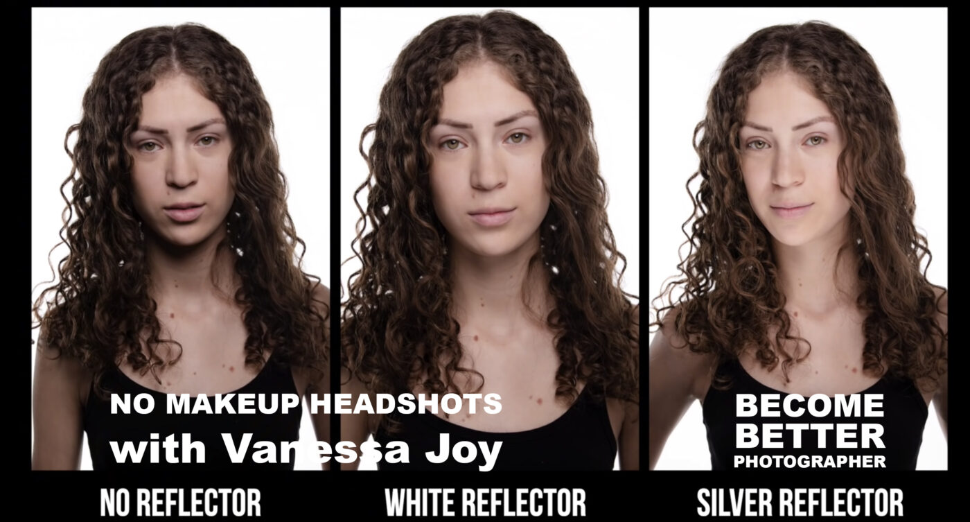 Become Better Photographer: No Makeup Headshots with Vanessa Joy