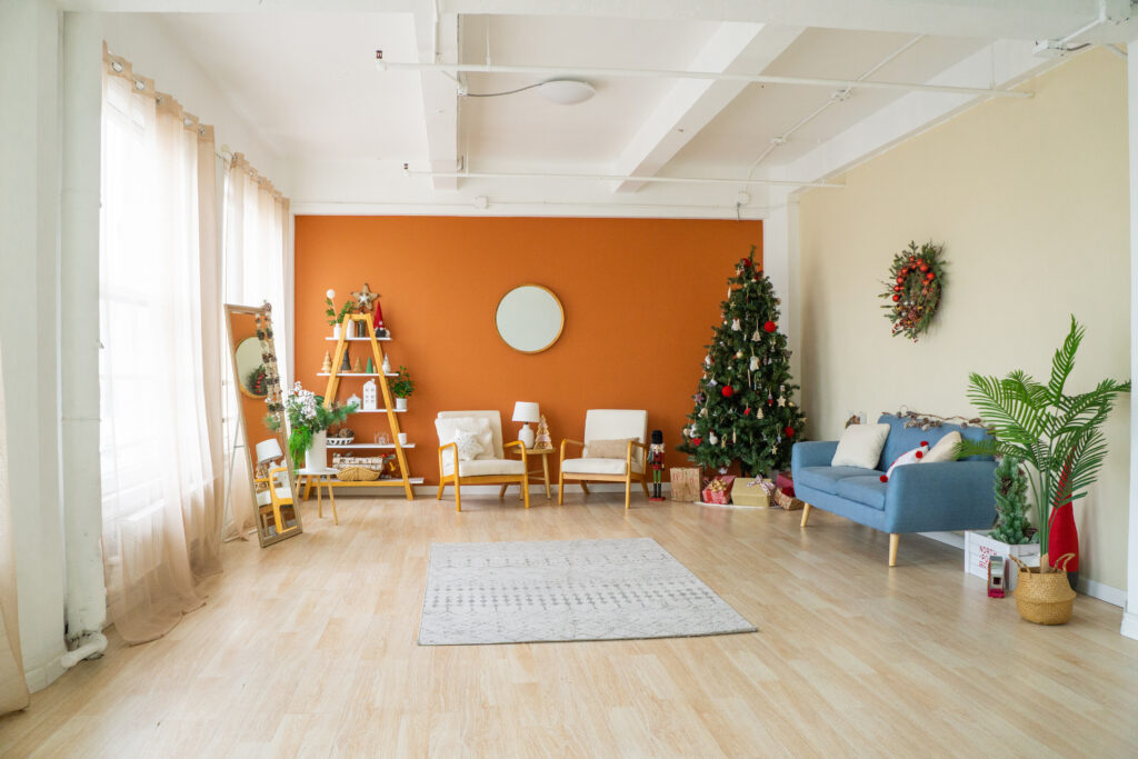 Loft 2 - Christmas decorations at FD Photo Studio