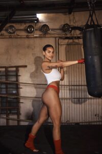 Boxing Shoot at the “Metal Garage” Olympic 5 Studio