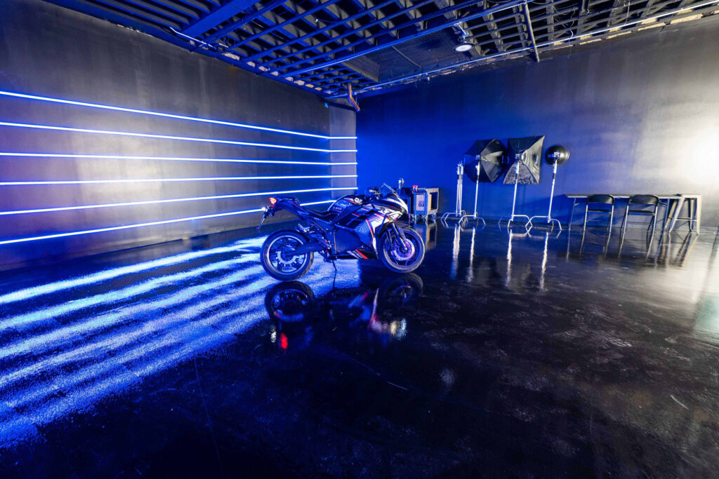 Metro 1 - Blackout car photo & studios with RGB Tunnel, RGB Walls, and Sports Bike photo studio in NY