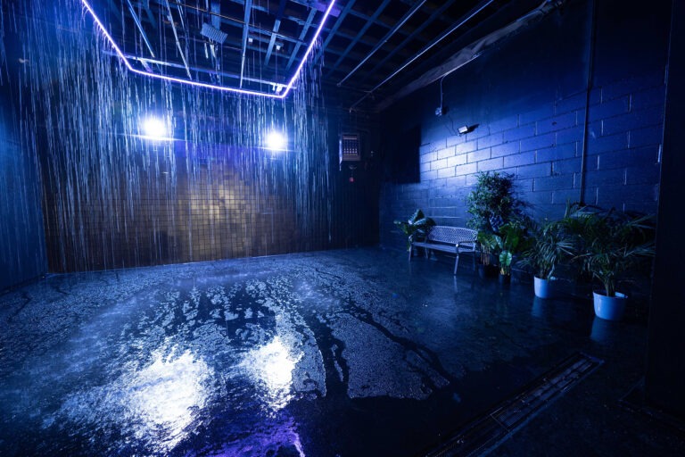Metro 4 – Rain Room Photo Studio for Rent with RGB Lights in New York - FD Photo Studio