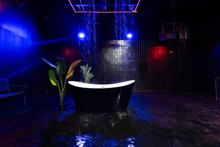 Rain room photo studio with RGB lights in NY Metro 4_3