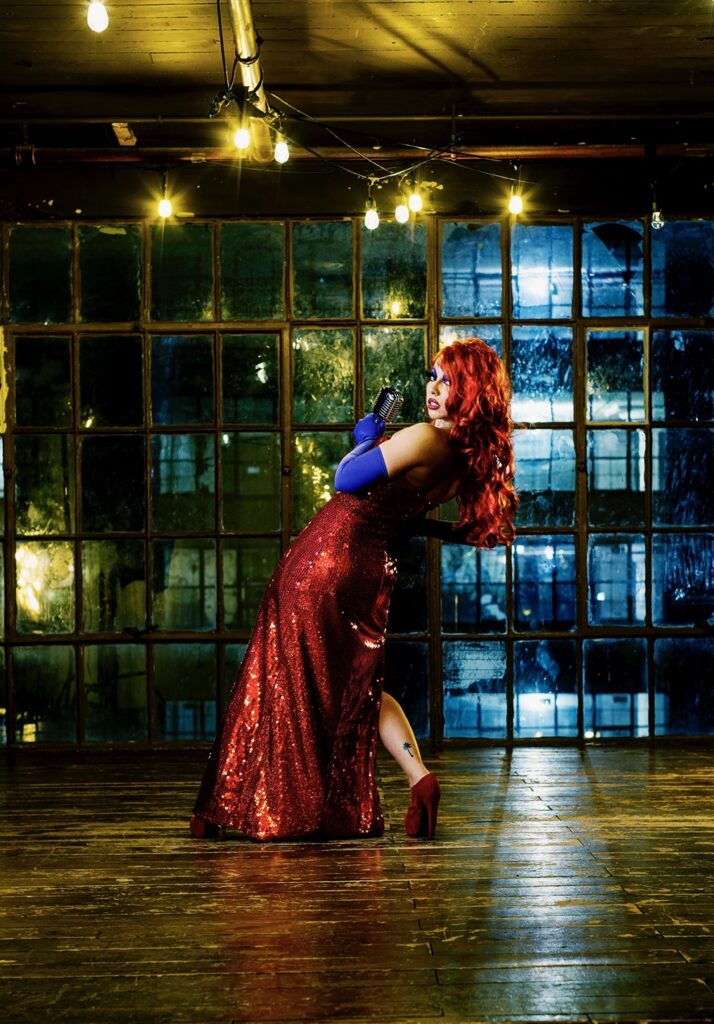 Jessica Rabbit inspired shoot&nbsp;At FD Studios