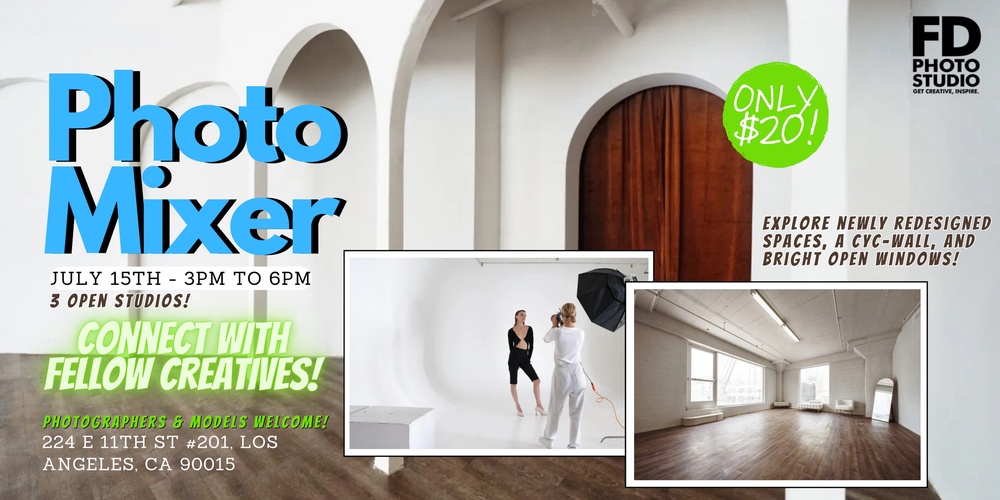 July 15th Photo Mixer in Los Angeles | FD Photo Studio July 15th Photo Mixer in Los Angeles | FD Photo Studio