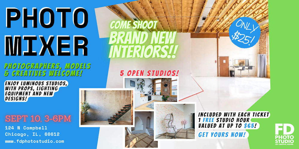 Photo Mixer in our New Chicago Interiors! | FD Photo Studio Photo Mixer in our New Chicago Interiors! | FD Photo Studio