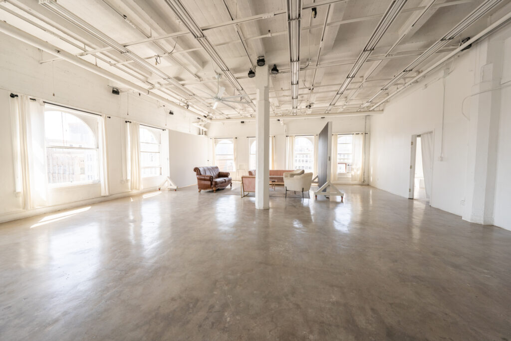 Daylight Loft Photo Studio for Rent in DTLA - Loft 5-10