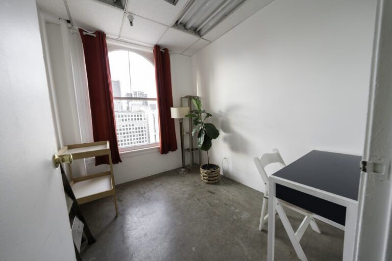 Daylight Photo Studio in Los Angeles with red backdrop_Loft 5_web size12