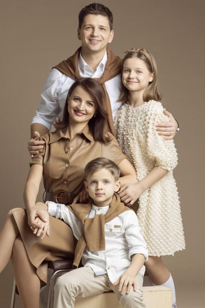 mother flower potrait