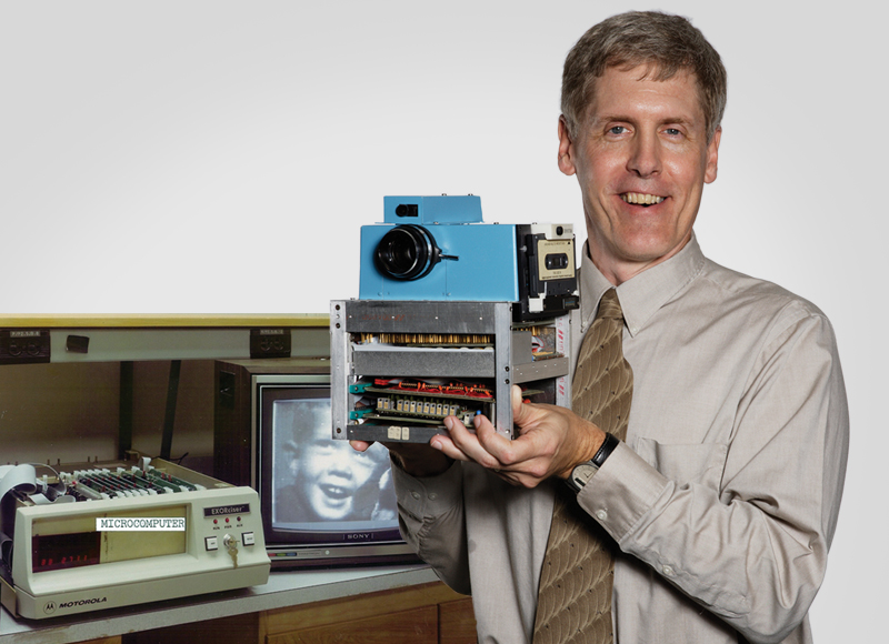 Steven Sasson and the first digital camera