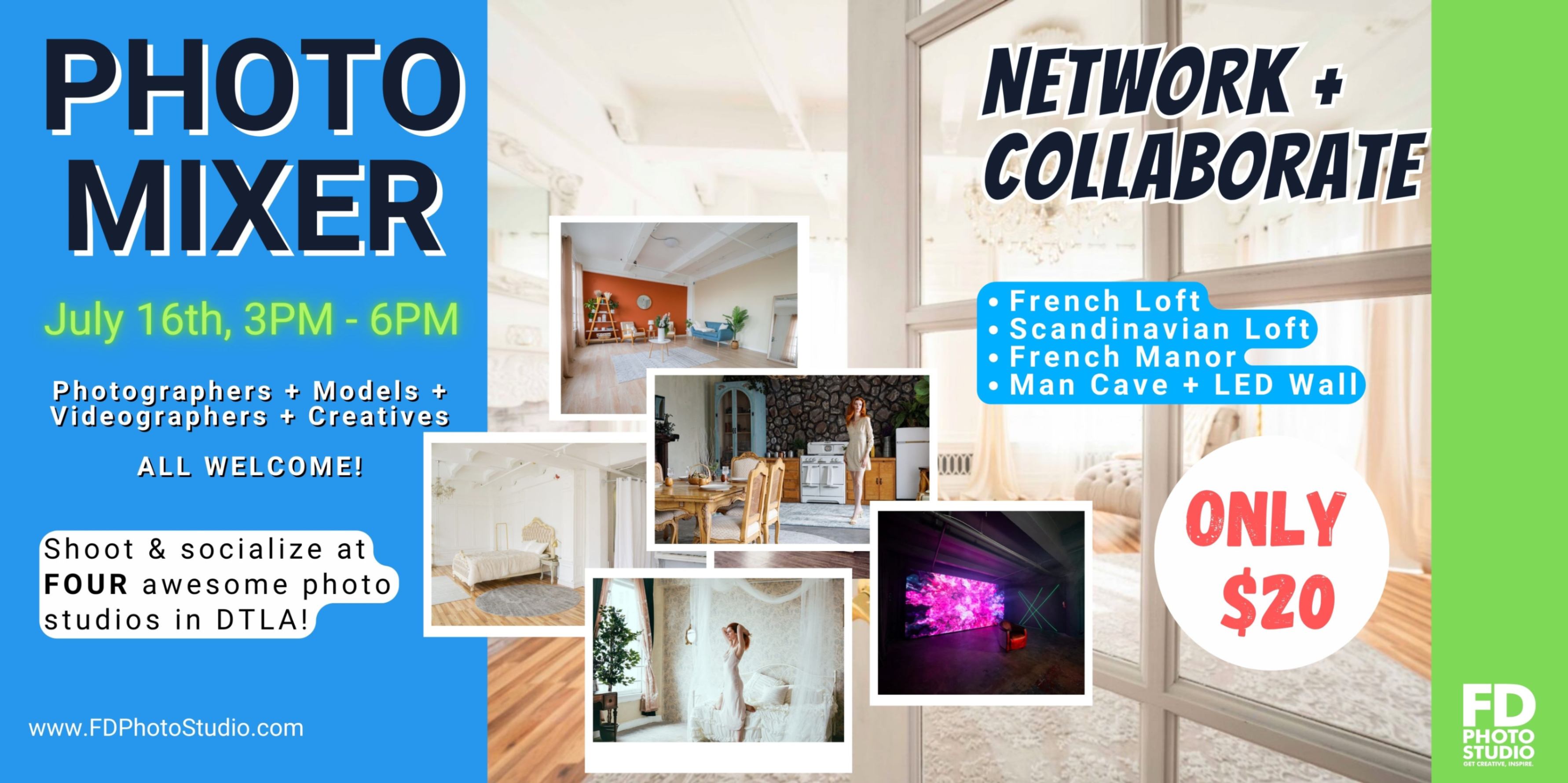July Photo Mixer in DTLA Lofts | FD Photo Studio July Photo Mixer in DTLA Lofts | FD Photo Studio
