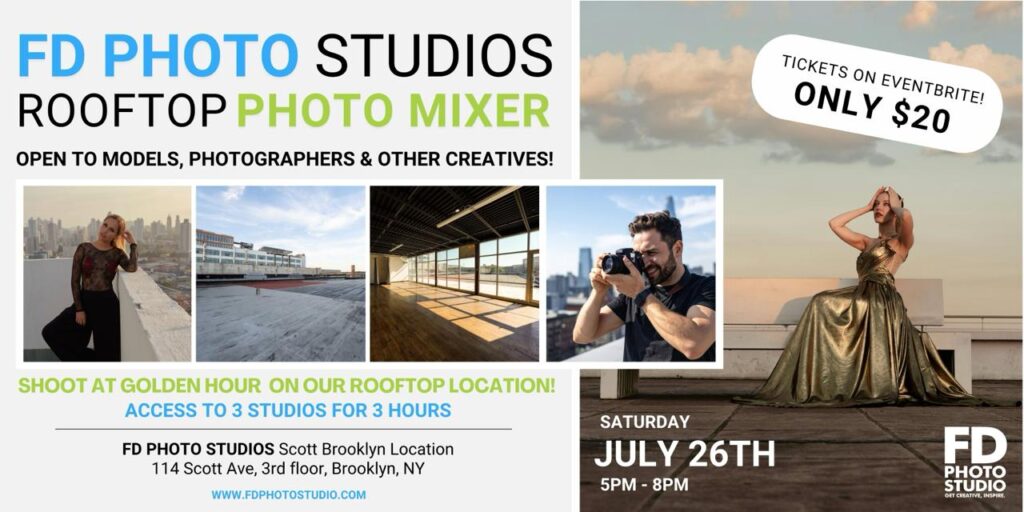 Photo Event in Brooklyn NY Rooftop Photo Mixer