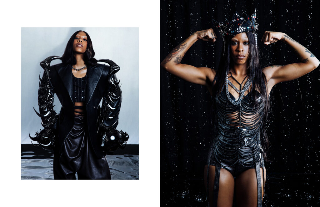 Walk on Water Photoshoot in Studio Yukon 3 Los Angeles with Rico Nasty