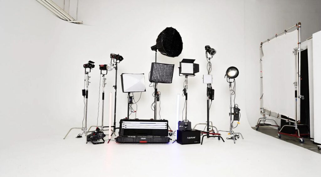 Lightning Equipment for rent FD Photo Studio Los Angeles