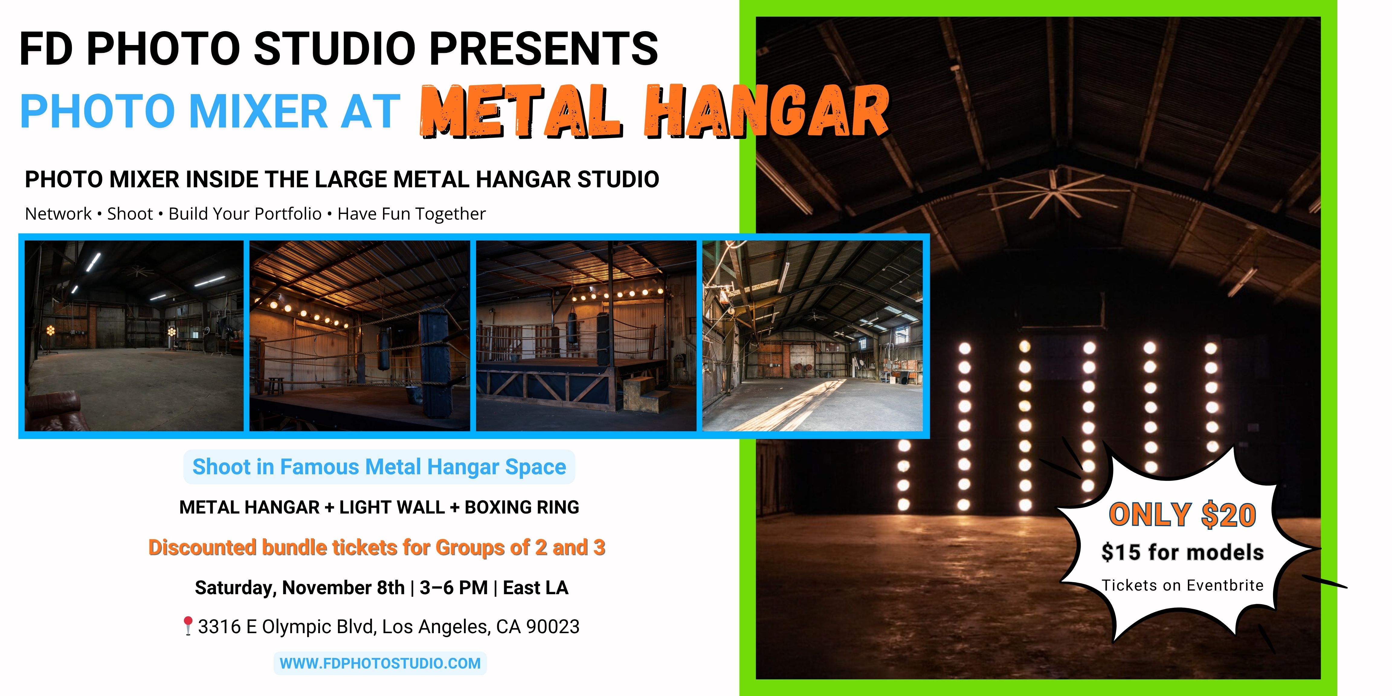 Photo Mixer Event at Metal Hangar in Los Angeles | FD Photo Studio Photo Mixer Event at Metal Hangar in Los Angeles | FD Photo Studio