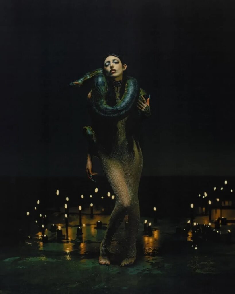 Singer deathbyromy photographed by danielrubinshtein at Yukon 4