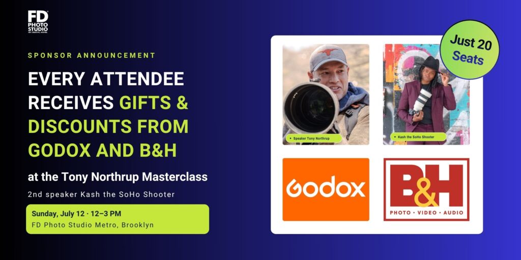 Photography Masterclass with Tony Northrup in NY | FD Photo Studio Photography Masterclass with Tony Northrup in NY | FD Photo Studio