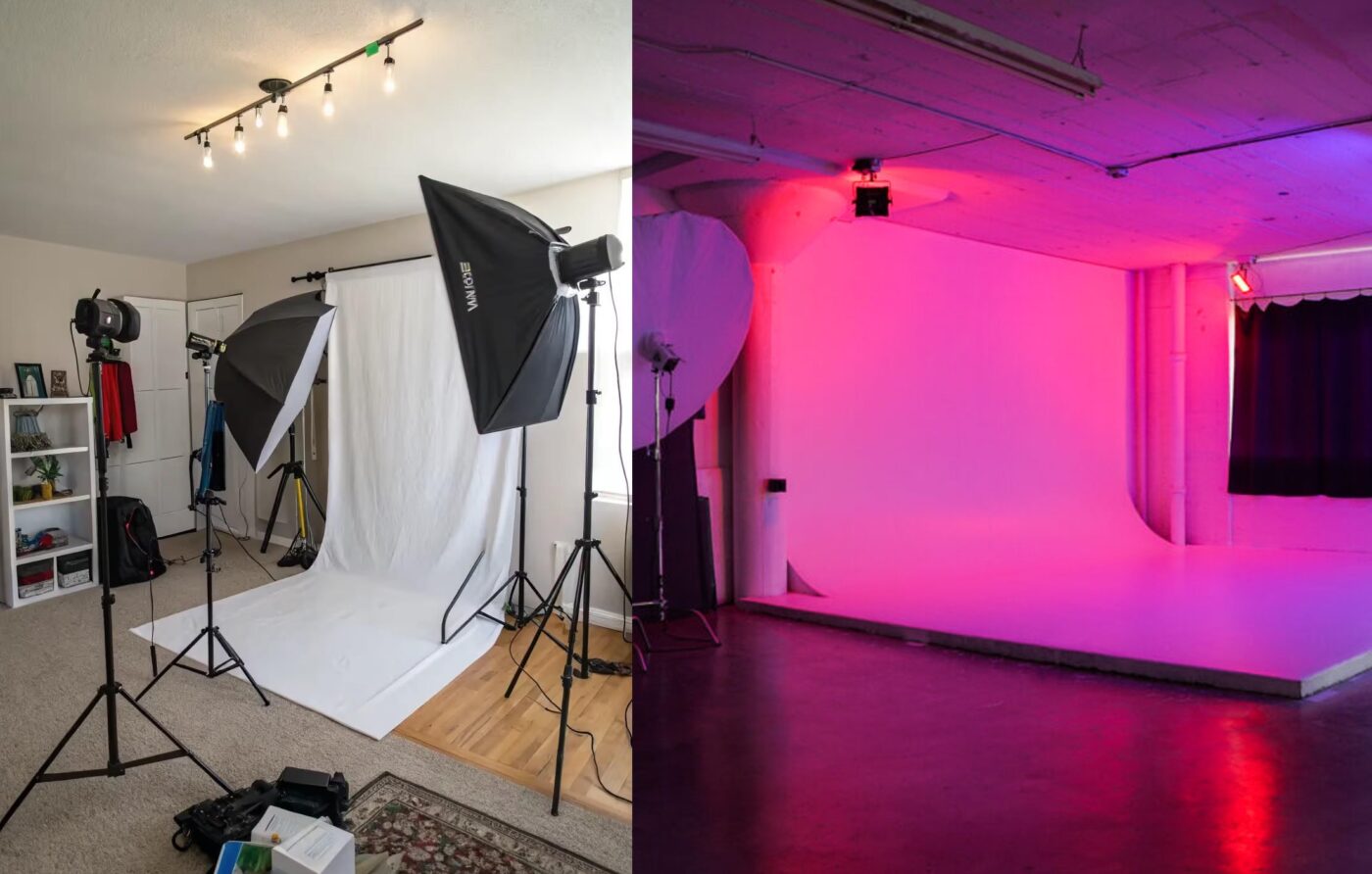 Renting a Photo Studio vs Shooting at Home 1